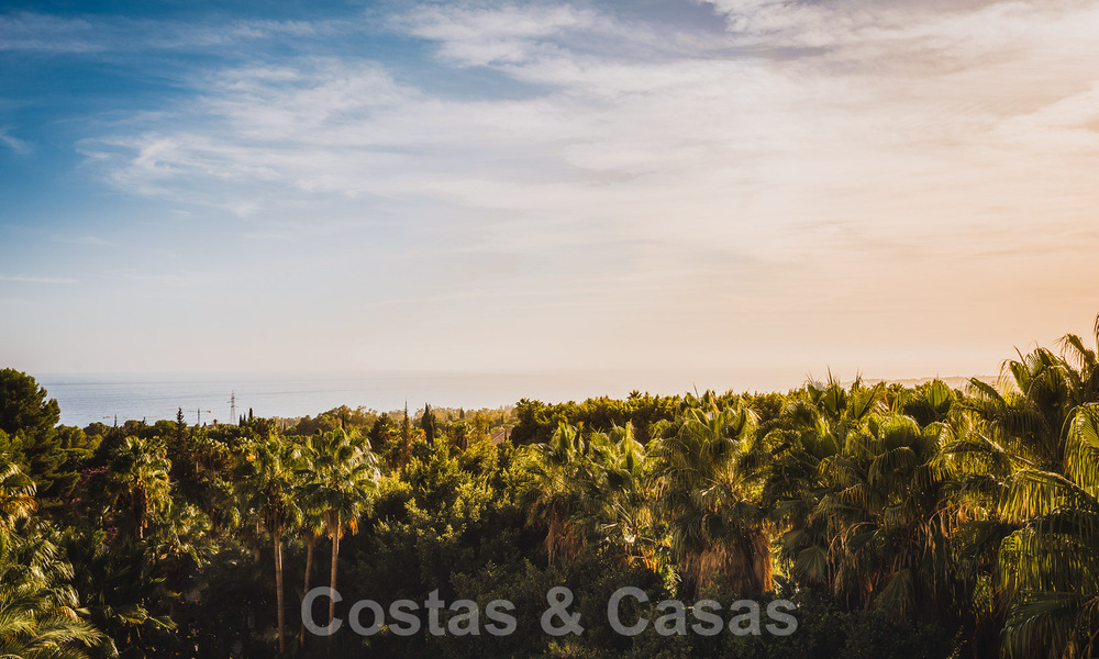 Luxe penthouse te koop met zeezicht in een chic complex aan de Golden Mile in Marbella 37753