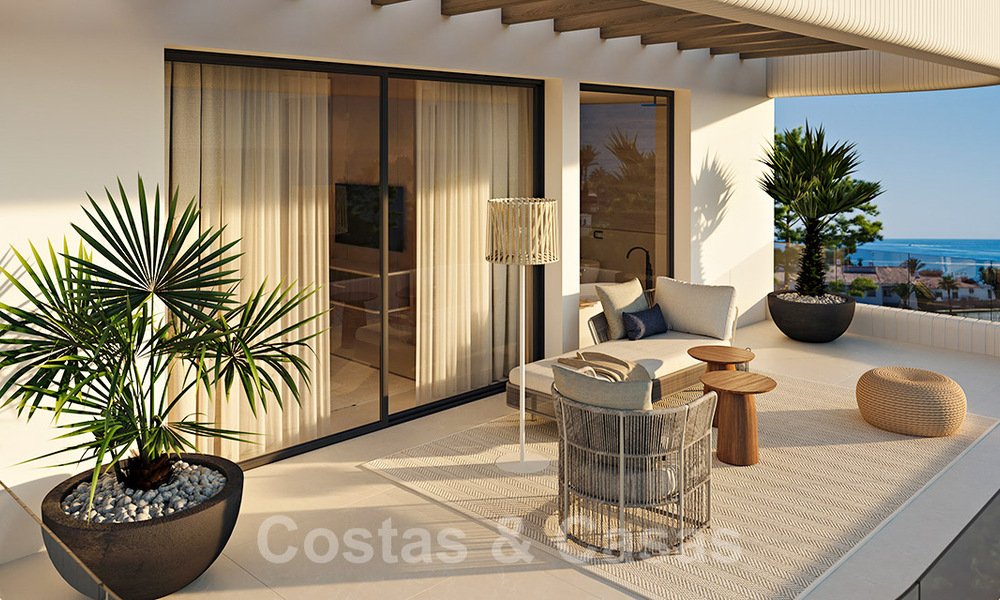 Pre-launch! Beachfront nieuwbouwproject. Ultra luxe appartementen te koop in een eerstelijnstrand complex in Marbella 37787