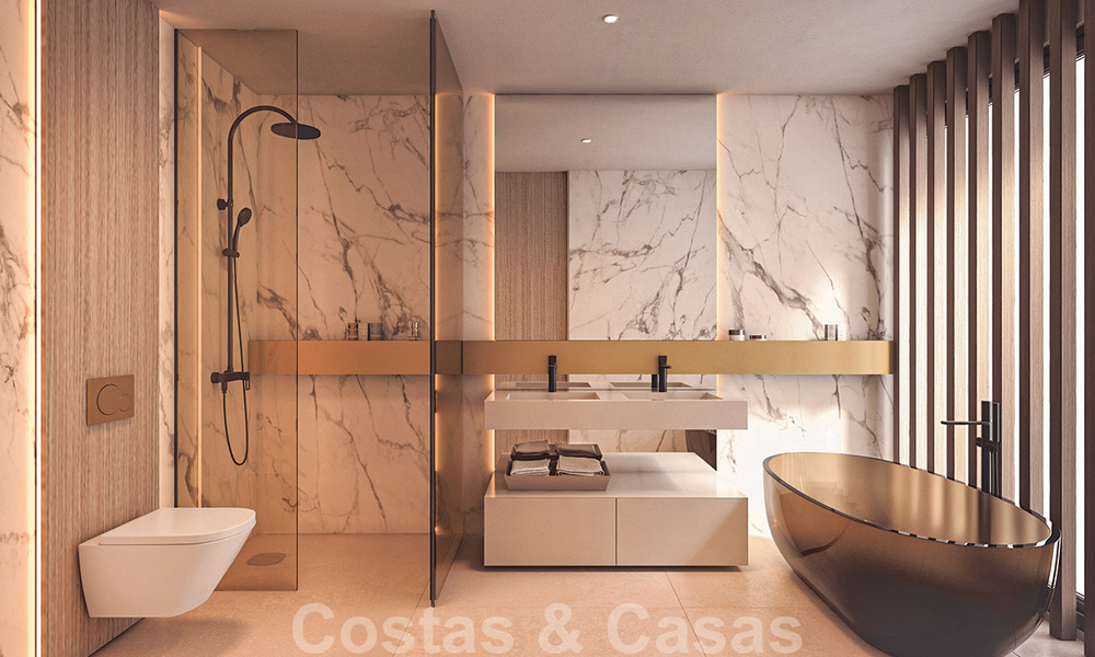 Beachfront nieuwbouwproject. Ultra luxe appartementen te koop in een eerstelijnstrand complex in Marbella 37797