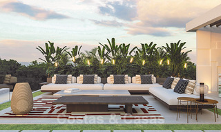 Pre-launch! Beachfront nieuwbouwproject. Ultra luxe appartementen te koop in een eerstelijnstrand complex in Marbella 37802 