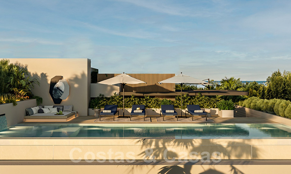 Pre-launch! Beachfront nieuwbouwproject. Ultra luxe appartementen te koop in een eerstelijnstrand complex in Marbella 37807