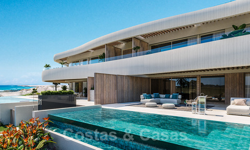 Beachfront nieuwbouwproject. Ultra luxe appartementen te koop in een eerstelijnstrand complex in Marbella 37811