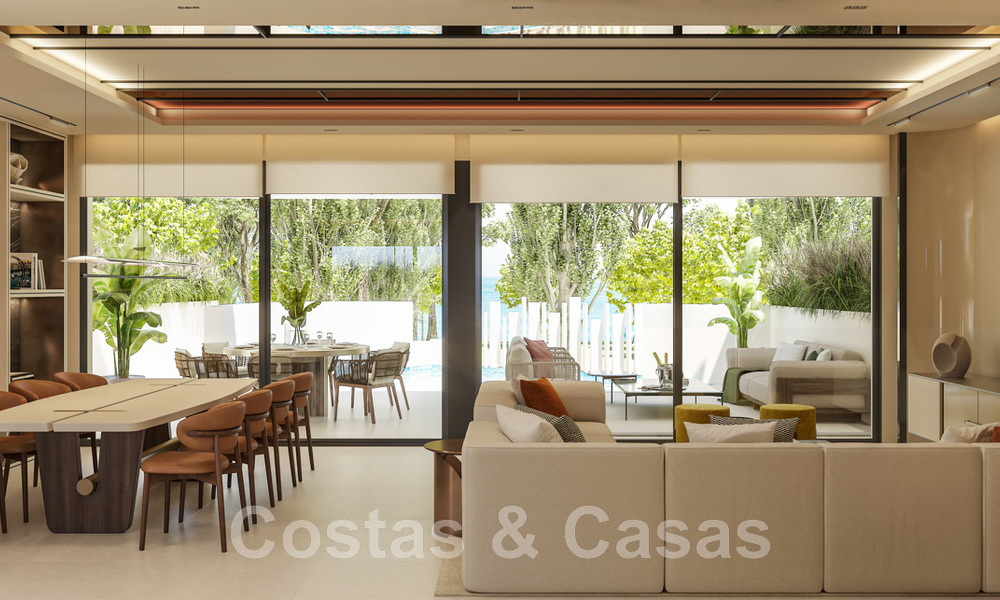 Beachfront nieuwbouwproject. Ultra luxe appartementen te koop in een eerstelijnstrand complex in Marbella 48685