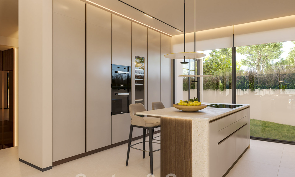 Beachfront nieuwbouwproject. Ultra luxe appartementen te koop in een eerstelijnstrand complex in Marbella 48686