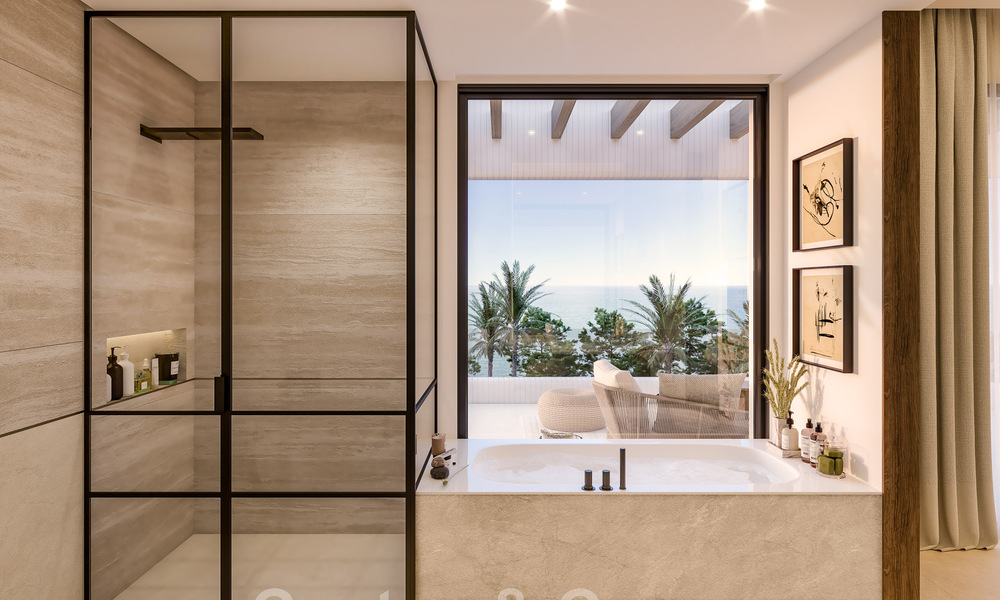 Beachfront nieuwbouwproject. Ultra luxe appartementen te koop in een eerstelijnstrand complex in Marbella 48691