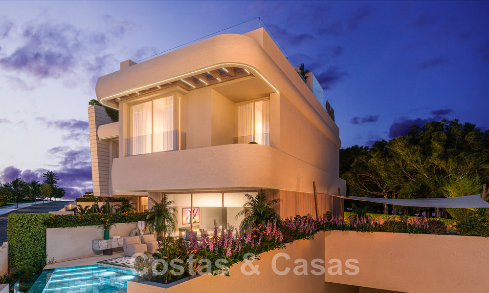 Beachfront nieuwbouwproject. Ultra luxe appartementen te koop in een eerstelijnstrand complex in Marbella 48695