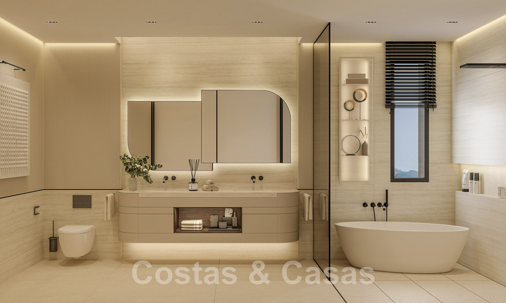 Beachfront nieuwbouwproject. Ultra luxe appartementen te koop in een eerstelijnstrand complex in Marbella 48708