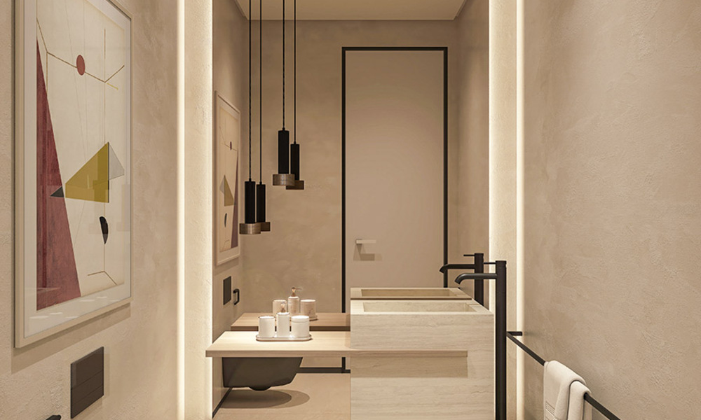 Beachfront nieuwbouwproject. Ultra luxevilla´s te koop in een eerstelijnstrand complex in Marbella 37813