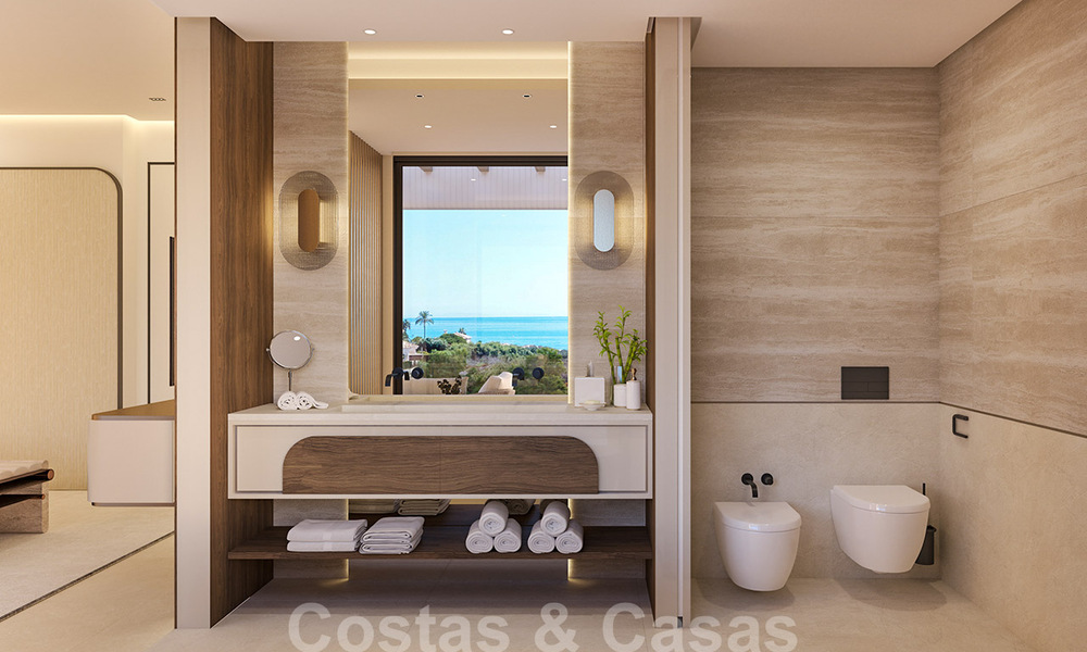 Beachfront nieuwbouwproject. Ultra luxevilla´s te koop in een eerstelijnstrand complex in Marbella 37823