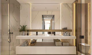 Beachfront nieuwbouwproject. Ultra luxevilla´s te koop in een eerstelijnstrand complex in Marbella 37844 