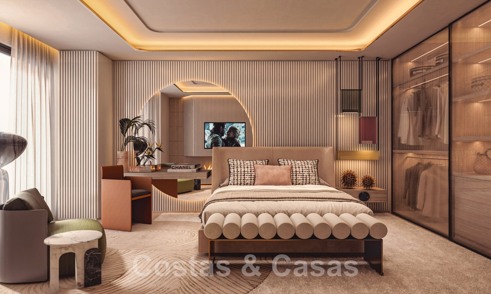 Beachfront nieuwbouwproject. Ultra luxevilla´s te koop in een eerstelijnstrand complex in Marbella 48716