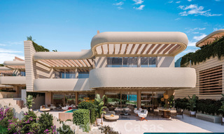 Beachfront nieuwbouwproject. Ultra luxevilla´s te koop in een eerstelijnstrand complex in Marbella 48720 