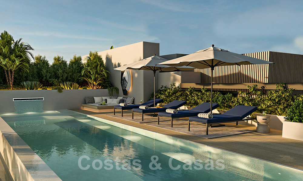Dunique - Marbella, een beachfront nieuwbouwproject. Innovatieve luxe appartementen en villa´s te koop in een eerstelijns strandcomplex in Marbella 37873