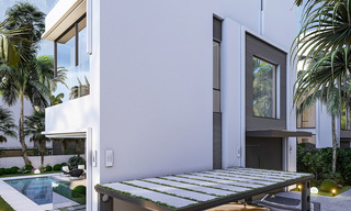 Instapklare, nieuwe moderne luxevilla´s te koop op een steenworp van het strand en Puerto Banus op de Golden Mile in Marbella 37883 