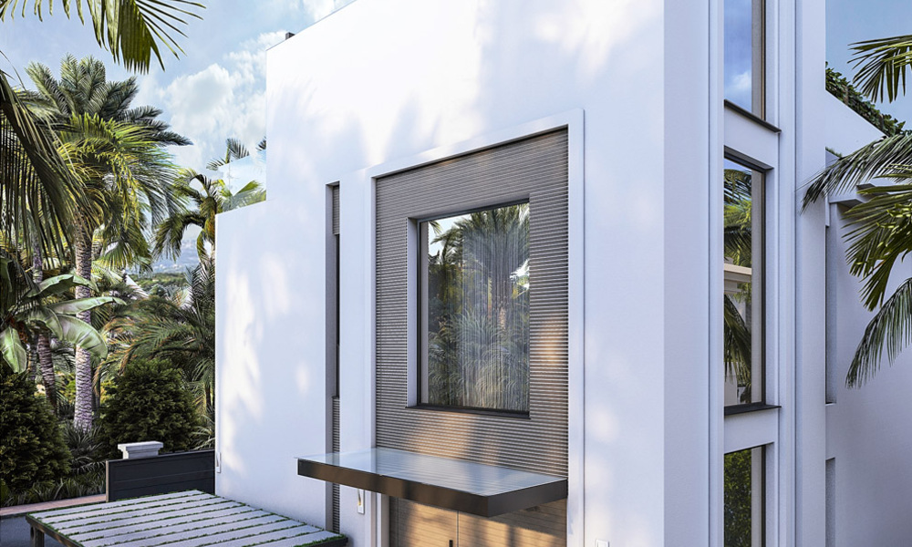 Instapklare, nieuwe moderne luxevilla´s te koop op een steenworp van het strand en Puerto Banus op de Golden Mile in Marbella 37884