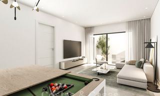 Instapklare, nieuwe moderne luxevilla´s te koop op een steenworp van het strand en Puerto Banus op de Golden Mile in Marbella 37888 