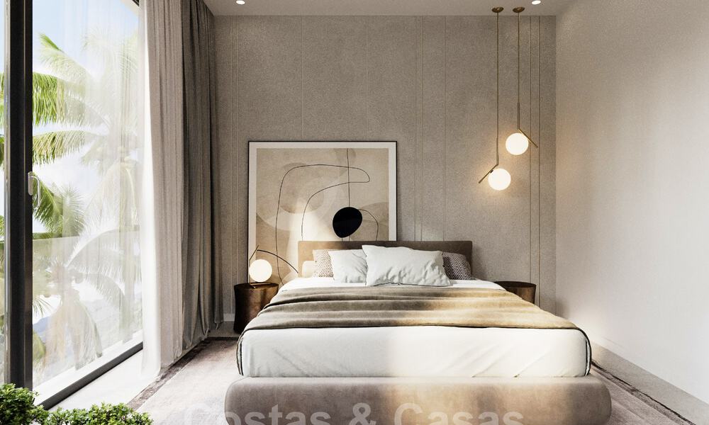 Instapklare, nieuwe moderne luxevilla´s te koop op een steenworp van het strand en Puerto Banus op de Golden Mile in Marbella 37894