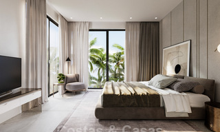 Instapklare, nieuwe moderne luxevilla´s te koop op een steenworp van het strand en Puerto Banus op de Golden Mile in Marbella 37895 