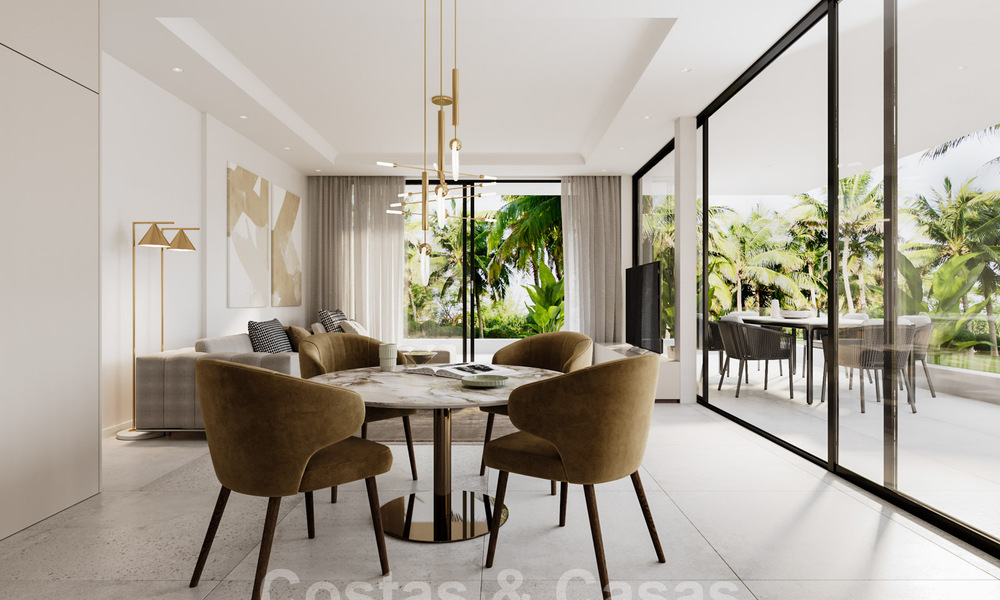 Instapklare, nieuwe moderne luxevilla´s te koop op een steenworp van het strand en Puerto Banus op de Golden Mile in Marbella 37897