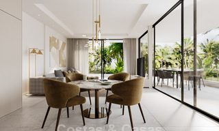 Instapklare, nieuwe moderne luxevilla´s te koop op een steenworp van het strand en Puerto Banus op de Golden Mile in Marbella 37897 