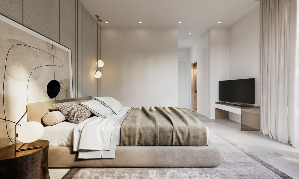 Instapklare, nieuwe moderne luxevilla´s te koop op een steenworp van het strand en Puerto Banus op de Golden Mile in Marbella 37898