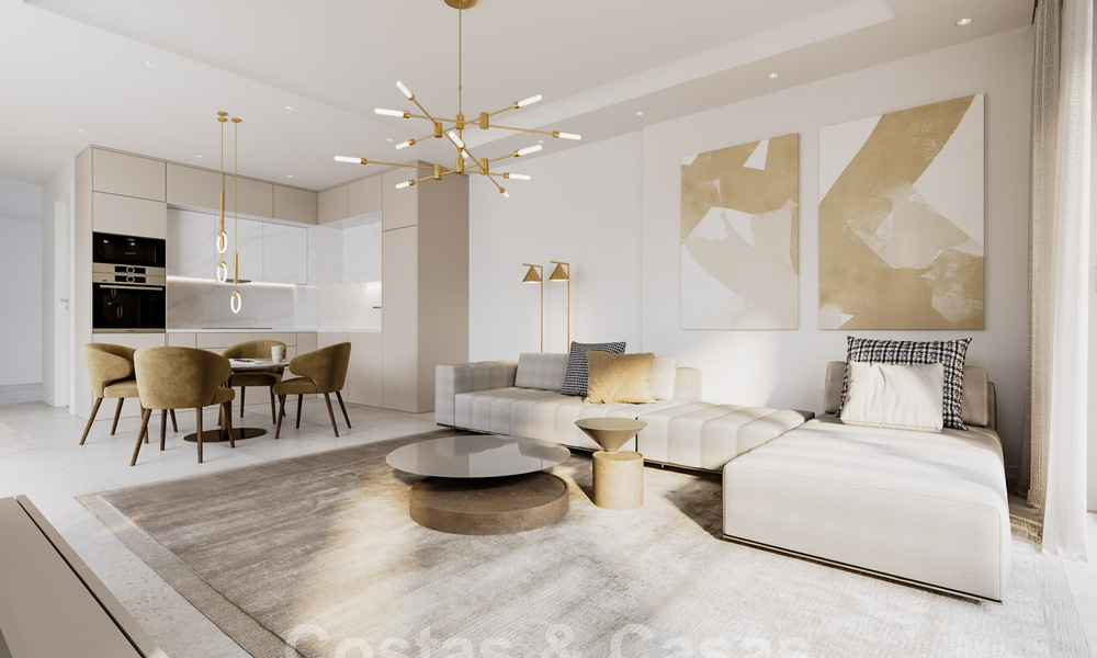 Instapklare, nieuwe moderne luxevilla´s te koop op een steenworp van het strand en Puerto Banus op de Golden Mile in Marbella 37900