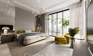 Instapklare, nieuwe moderne luxevilla´s te koop op een steenworp van het strand en Puerto Banus op de Golden Mile in Marbella 37903 