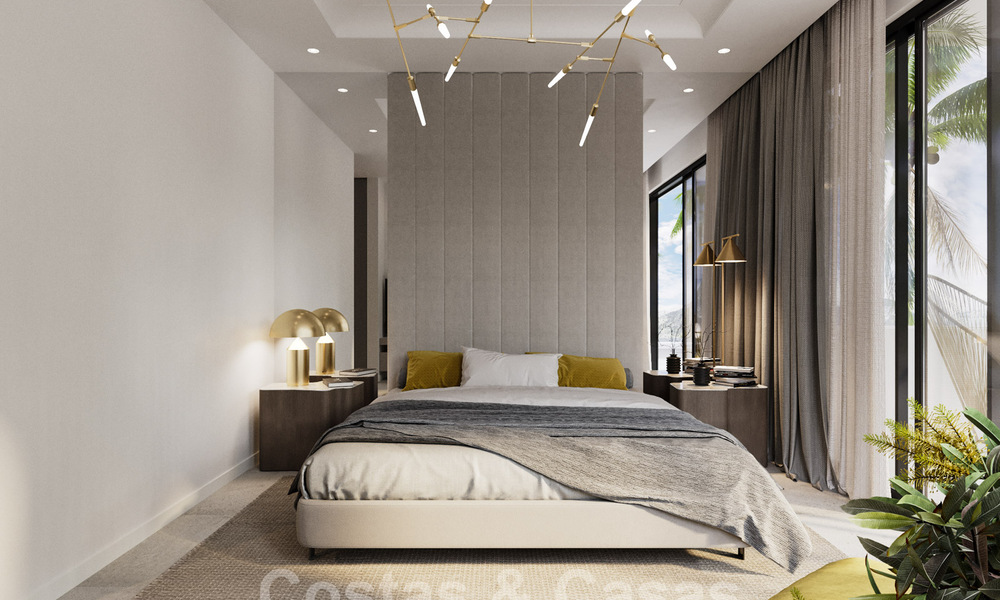 Instapklare, nieuwe moderne luxevilla´s te koop op een steenworp van het strand en Puerto Banus op de Golden Mile in Marbella 37904