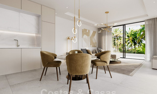 Instapklare, nieuwe moderne luxevilla´s te koop op een steenworp van het strand en Puerto Banus op de Golden Mile in Marbella 37906 