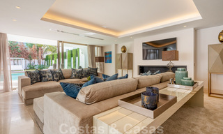 Instapklare, moderne designvilla te koop, tweedelijns strand aan de Golden Mile - Marbella 37982 