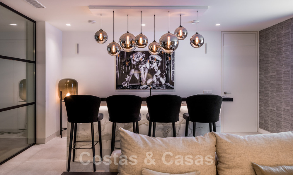 Instapklare, designvilla te koop, met prachtig golfzicht, in een prestigieuze golfwijk in Benahavis - Marbella 38122