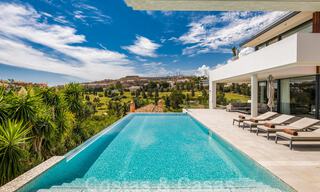 Instapklare, designvilla te koop, met prachtig golfzicht, in een prestigieuze golfwijk in Benahavis - Marbella 38151 