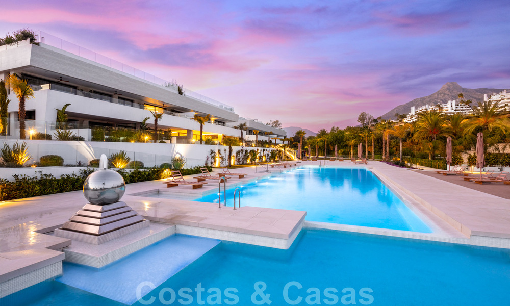 Instapklaar, magnifiek, exclusief duplex appartement te koop in Marbella, Golden Mile 38185