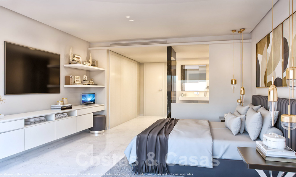 Moderne, eigentijdse luxe appartementen met adembenemende zeezicht te koop, op korte rijafstand van het centrum van Marbella 38319