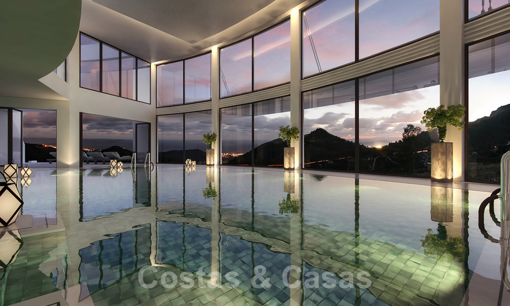 Moderne, eigentijdse luxe appartementen met adembenemende zeezicht te koop, op korte rijafstand van het centrum van Marbella 38326