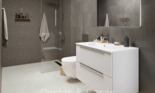 Nieuw project met luxe appartementen en penthouses met privézwembaden en zeezicht, op 500 meter van de zee in Estepona 38416 