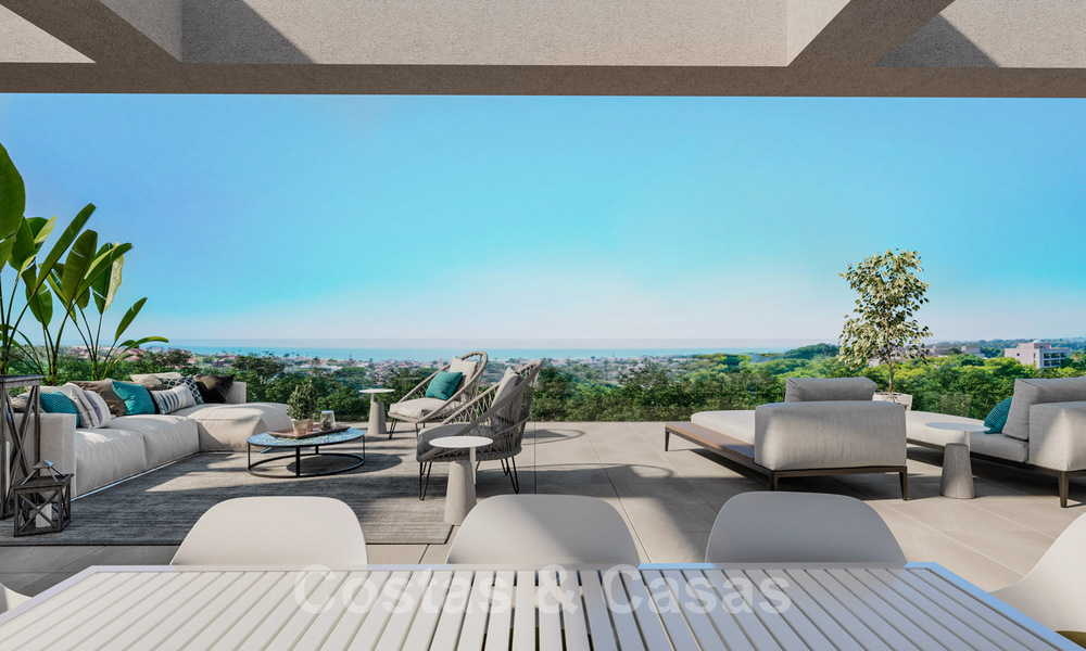 Nieuwe, moderne appartementen te koop in Elviria beach te Marbella 38506