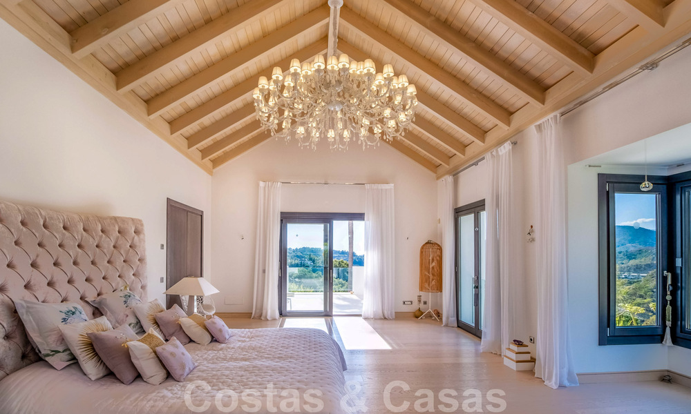 Eigentijdse luxevilla te koop in eerstelijns golf met een prachtig uitzicht in het exclusieve La Zagaleta Golfresort, Benahavis - Marbella 38666