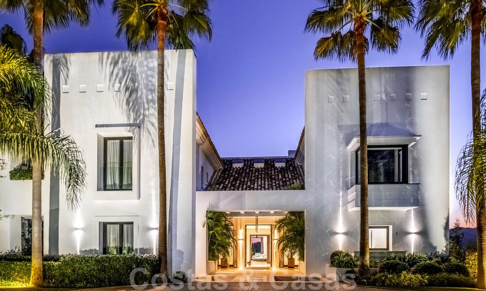 Eigentijdse luxevilla te koop in eerstelijns golf met een prachtig uitzicht in het exclusieve La Zagaleta Golfresort, Benahavis - Marbella 38689