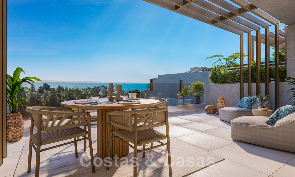 Nieuw project met luxewoningen te koop, eerstelijns golf in Mijas, Costa del Sol 38719