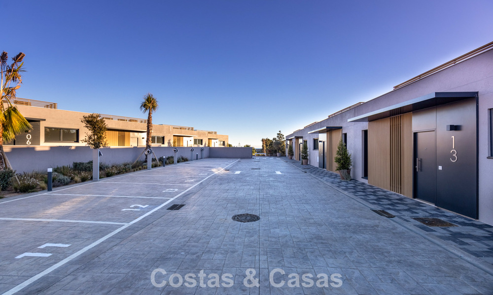 Instapklaar, nieuwbouwproject met luxewoningen te koop, eerstelijns golf in Mijas, Costa del Sol 805089
