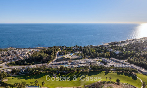 Instapklaar, nieuwbouwproject met luxewoningen te koop, eerstelijns golf in Mijas, Costa del Sol 805091