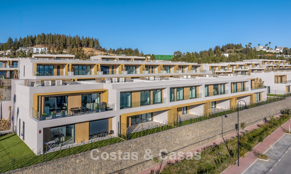 Instapklaar, nieuwbouwproject met luxewoningen te koop, eerstelijns golf in Mijas, Costa del Sol 805093