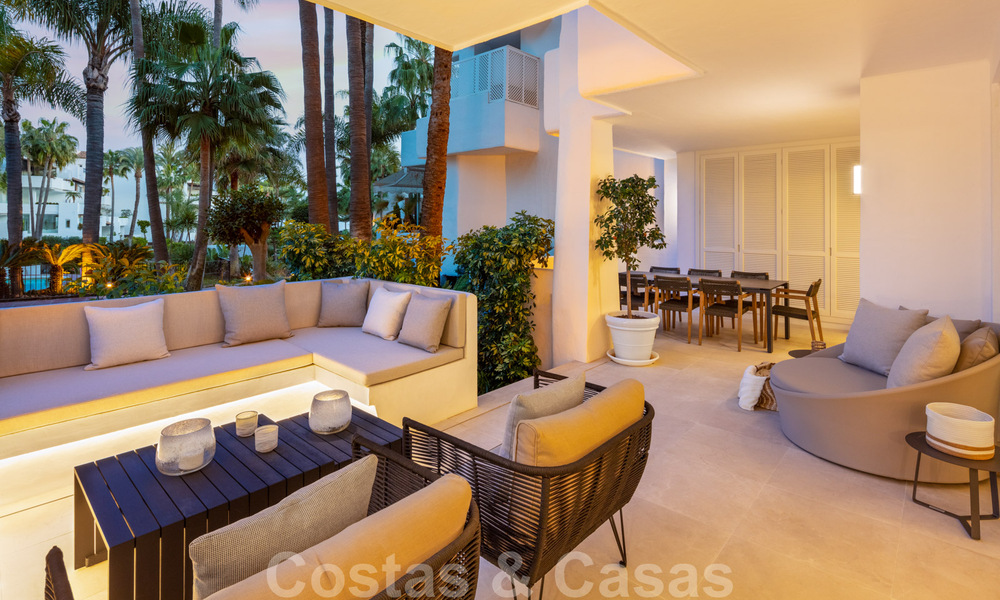 Luxueus gerenoveerd, hedendaags appartement met prachtig uitzicht op de tuin te koop in Puente Romano - Golden Mile, Marbella 38912