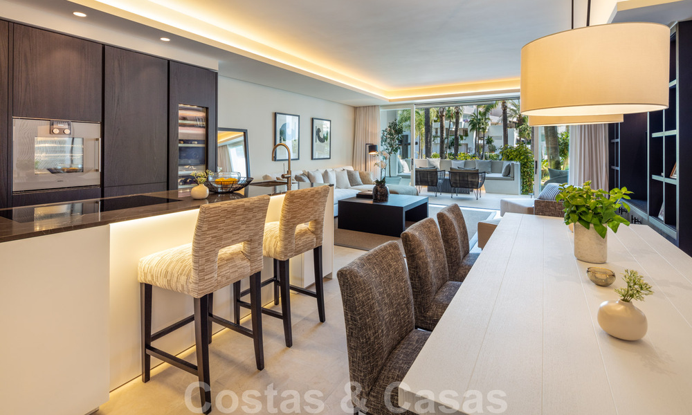 Luxueus gerenoveerd, hedendaags appartement met prachtig uitzicht op de tuin te koop in Puente Romano - Golden Mile, Marbella 38921