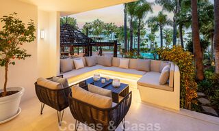Luxueus gerenoveerd, hedendaags appartement met prachtig uitzicht op de tuin te koop in Puente Romano - Golden Mile, Marbella 38935 
