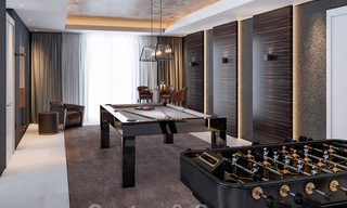 Majestueuze, hedendaagse, mediterrane luxevilla te koop met zeezicht in het exclusieve El Madroñal in Benahavis - Marbella 38859 