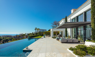 Prestigieuze, eigentijdse mediterrane villa te koop, eerstelijns golf in vijfsterren golfresort in Benahavis - Marbella 39014 