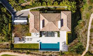 Prestigieuze, eigentijdse mediterrane villa te koop, eerstelijns golf in vijfsterren golfresort in Benahavis - Marbella 39019 
