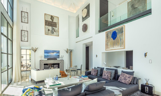 Prestigieuze, eigentijdse mediterrane villa te koop, eerstelijns golf in vijfsterren golfresort in Benahavis - Marbella 39022 